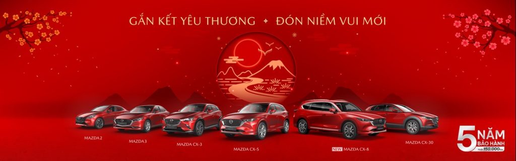 LỰA CHỌN MAZDA SUV VI VU DỊP TẾT TRONG TẦM GIÁ TỪ 522 TRIỆU ĐỒNG